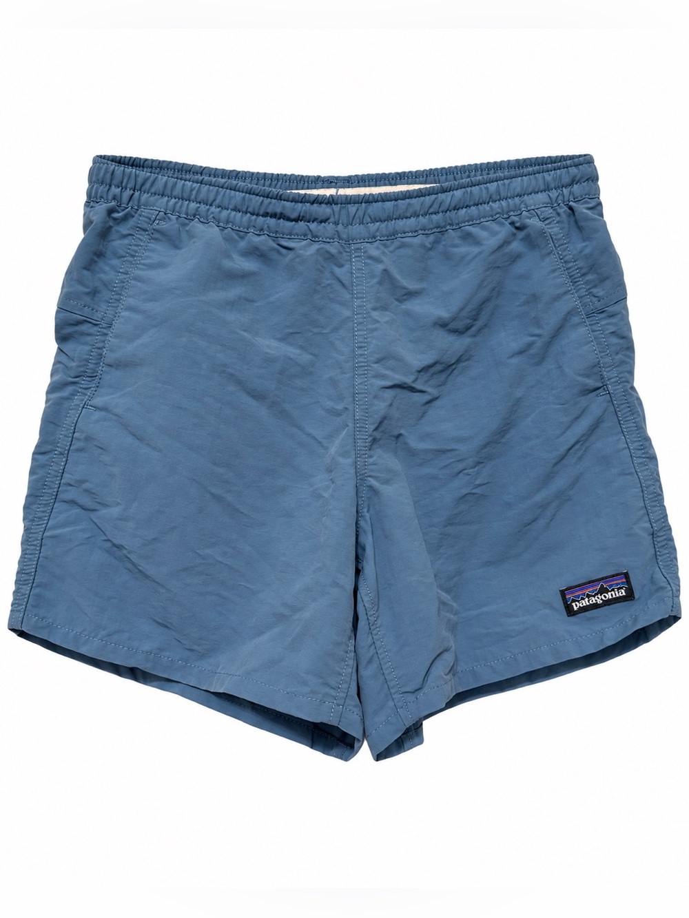 🦋 Patagonia| Women’s Baggies 5” Shorts XXS Pigeon Blue Recycled Nylon Hiking